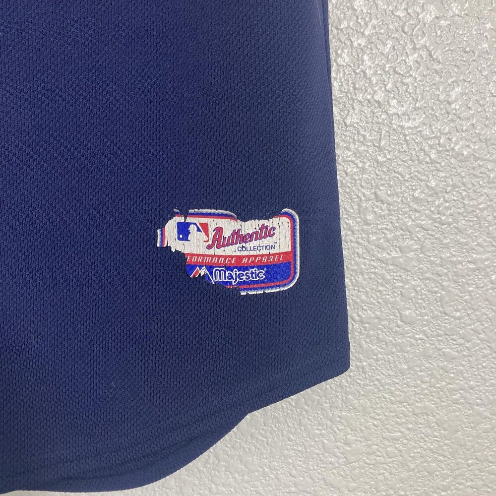 San Diego Padres Jersey Youth 7 Blue MLB Baseball Majestic Authentic Boys - Picture 4 of 13
